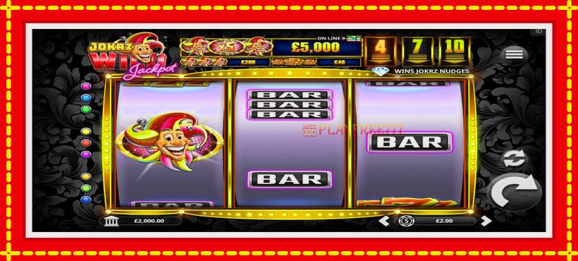 Slot machine Jokrz Wild Jackpot with access to free game online, picture 2