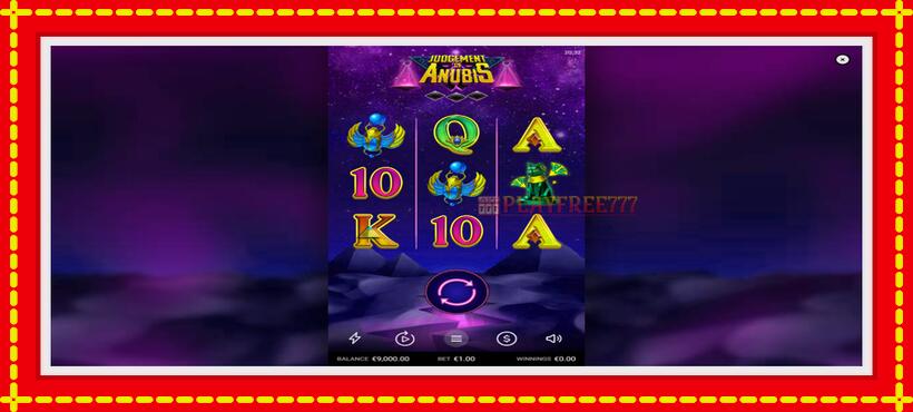 Slot machine Judgement of Anubis with access to free game online, picture 2