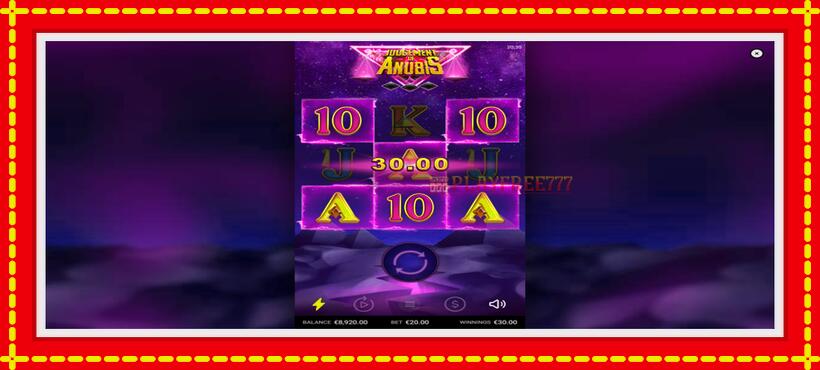 Slot machine Judgement of Anubis with access to free game online, picture 3