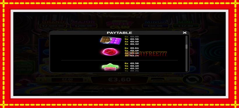 Slot machine JuegaenLinea Immortal Ways Sweet Coin with access to free game online, picture 6