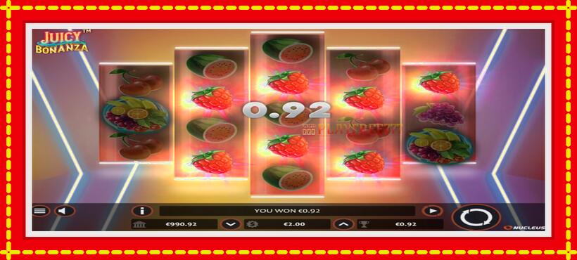 Slot machine Juicy Bonanza with access to free game online, picture 4