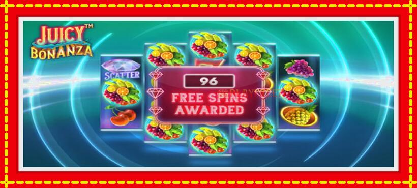 Slot machine Juicy Bonanza with access to free game online, picture 5