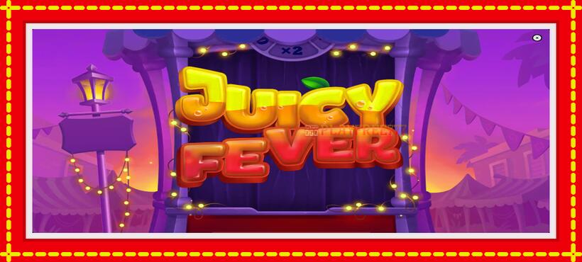 Slot machine Juicy Fever with access to free game online, picture 1