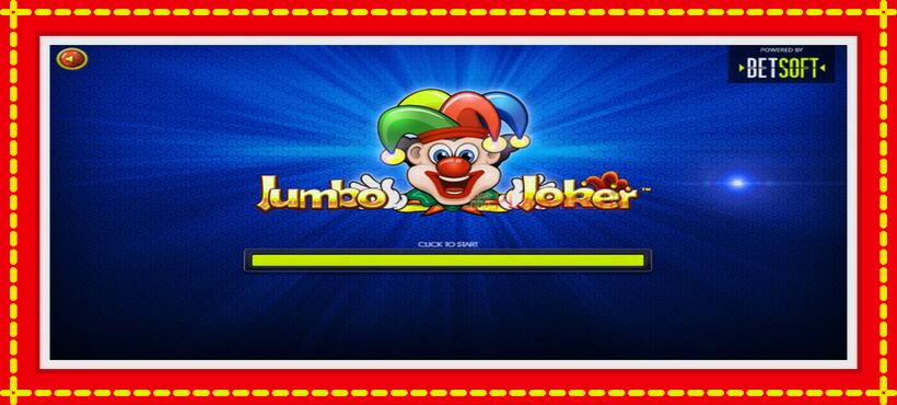 Slot machine Jumbo Joker with access to free game online, picture 1