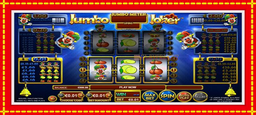 Slot machine Jumbo Joker with access to free game online, picture 2