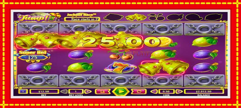 Slot machine Jump! 2 with access to free game online, picture 2