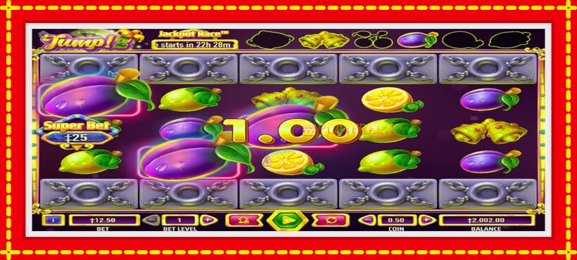 Slot machine Jump! 2 with access to free game online, picture 3