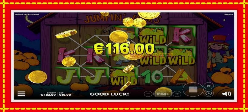 Slot machine Jumpin Jacks with access to free game online, picture 3