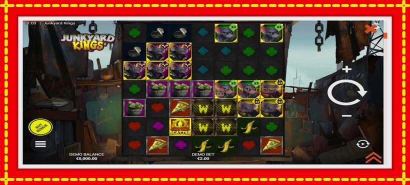 Slot machine Junkyard Kings with access to free game online, picture 2