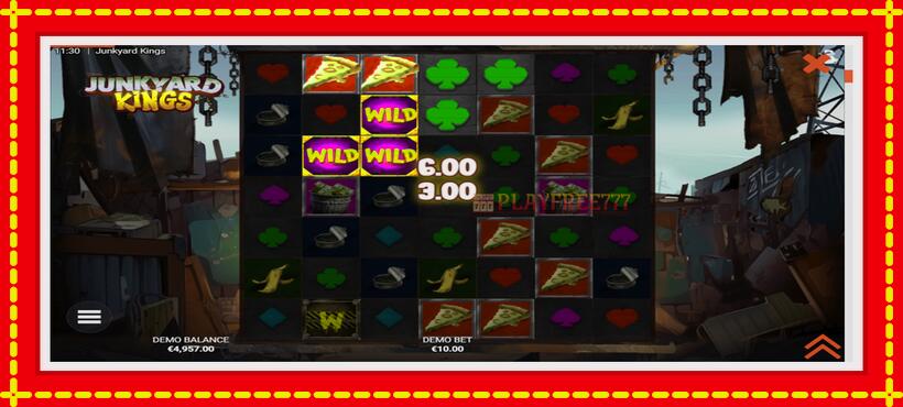 Slot machine Junkyard Kings with access to free game online, picture 4