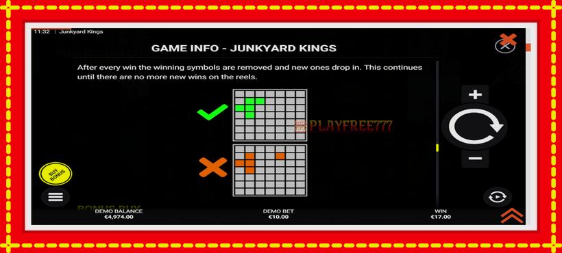 Slot machine Junkyard Kings with access to free game online, picture 7