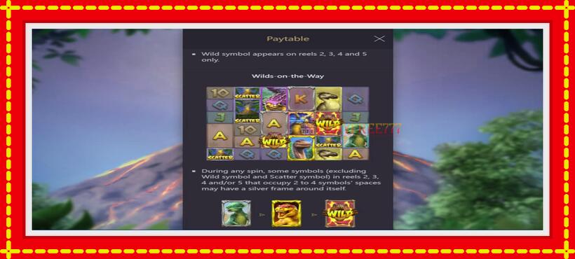 Slot machine Jurassic Kingdom with access to free game online, picture 5