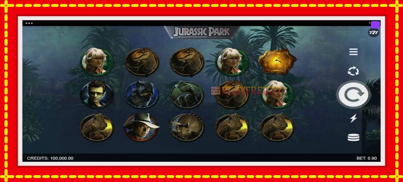 Slot machine Jurassic Park with access to free game online, picture 2