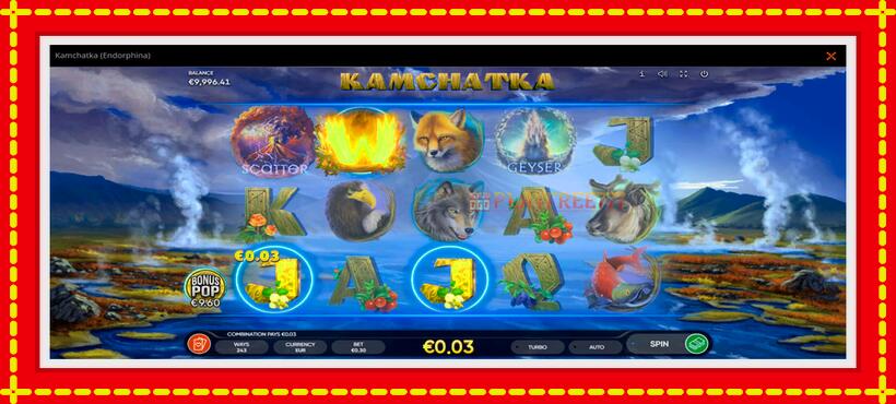 Slot machine Kamchatka with access to free game online, picture 3