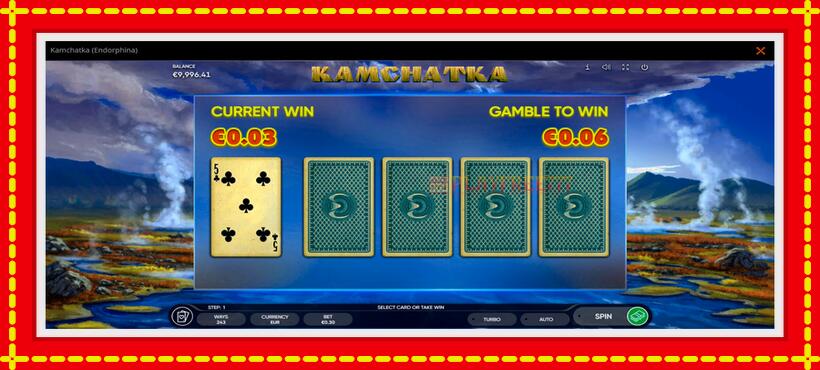 Slot machine Kamchatka with access to free game online, picture 4