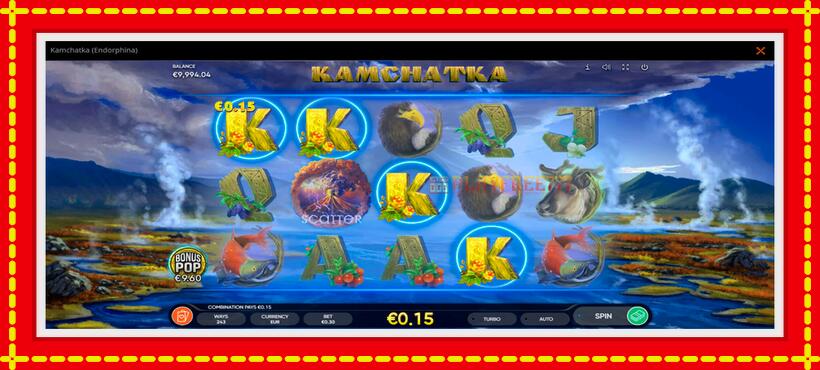 Slot machine Kamchatka with access to free game online, picture 5