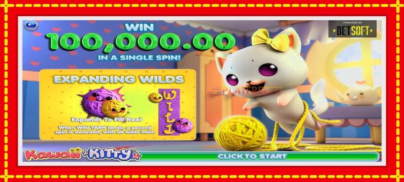 Slot machine Kawaii Kitty with access to free game online, picture 1