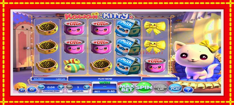 Slot machine Kawaii Kitty with access to free game online, picture 2