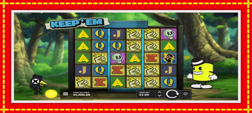 Slot machine Keepem with access to free game online, picture 2