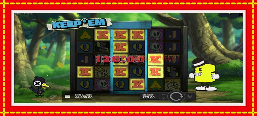 Slot machine Keepem with access to free game online, picture 4