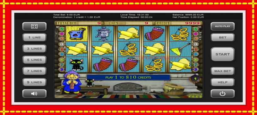 Slot machine Keks with access to free game online, picture 1