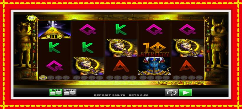 Slot machine Key of the Nile with access to free game online, picture 1