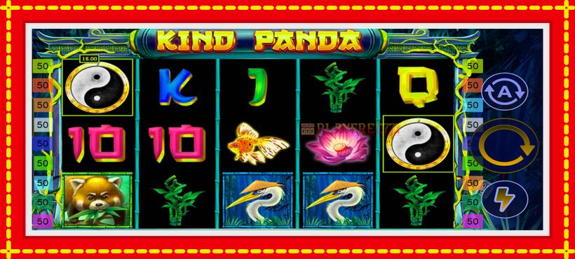 Slot machine Kind Panda with access to free game online, picture 2