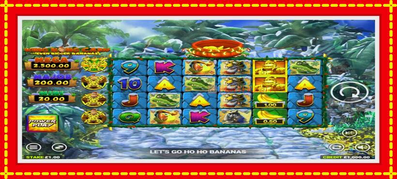 Slot machine King Kong Cash Even Bigger Bananas Power Play with access to free game online, picture 2