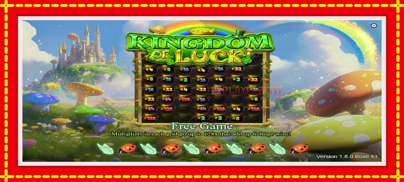 Slot machine Kingdom of Luck with access to free game online, picture 1