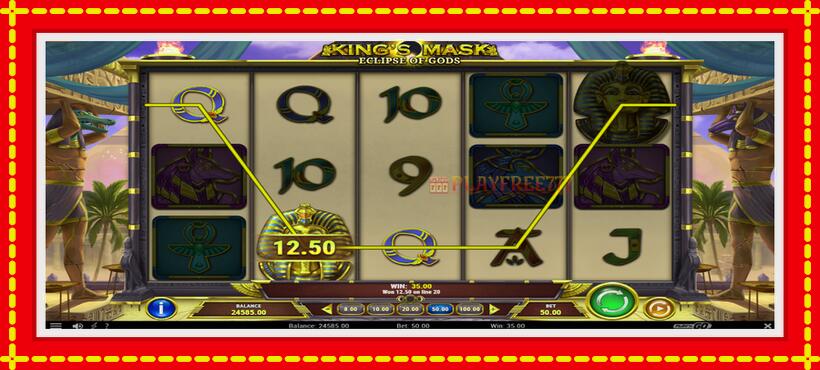 Slot machine King’s Mask Eclipse of Gods with access to free game online, picture 3