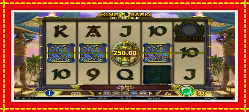 Slot machine King’s Mask Eclipse of Gods with access to free game online, picture 4