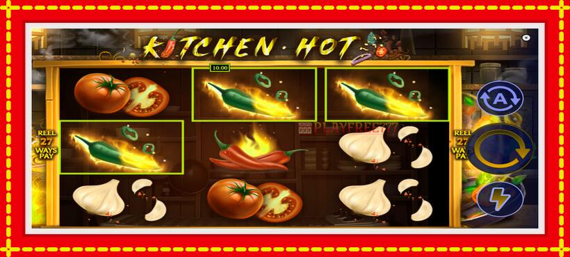 Slot machine Kithchen Hot with access to free game online, picture 4