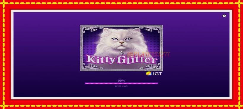 Slot machine Kitty Glitter with access to free game online, picture 1