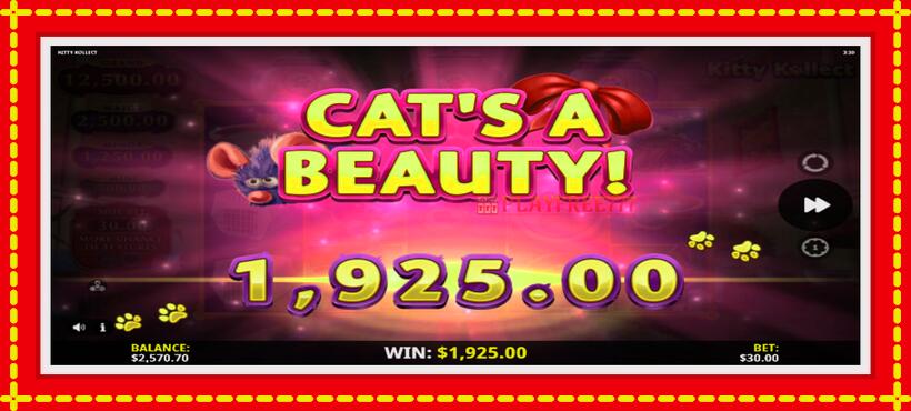 Slot machine Kitty Kollect with access to free game online, picture 1