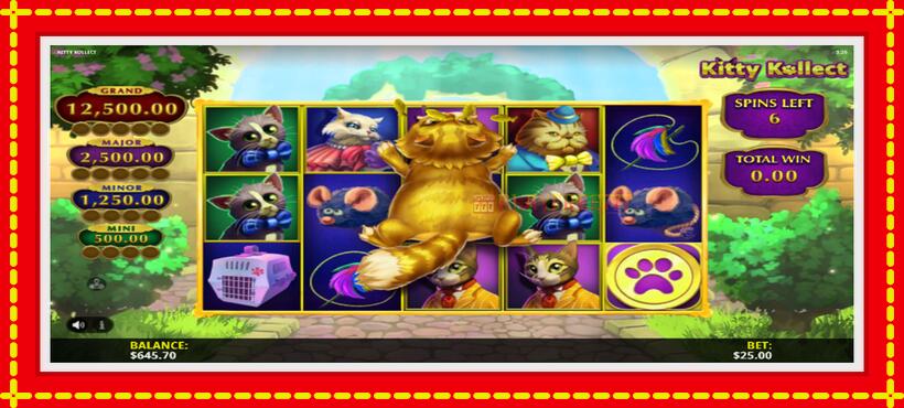 Slot machine Kitty Kollect with access to free game online, picture 3