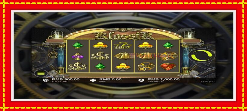 Slot machine Klassik with access to free game online, picture 2