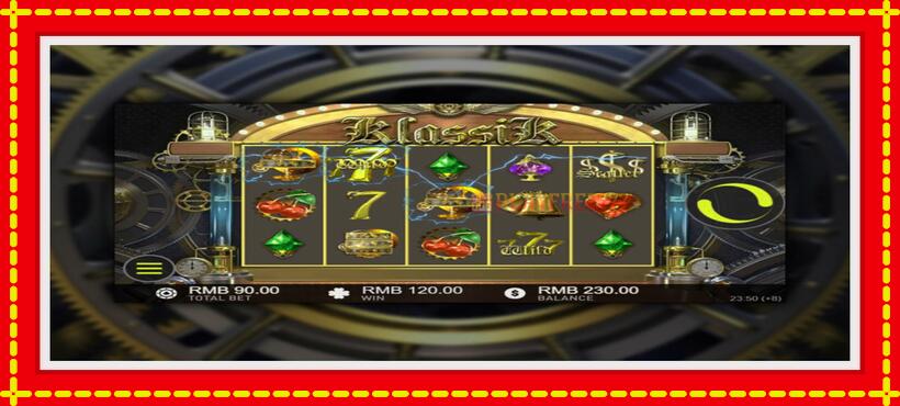 Slot machine Klassik with access to free game online, picture 4