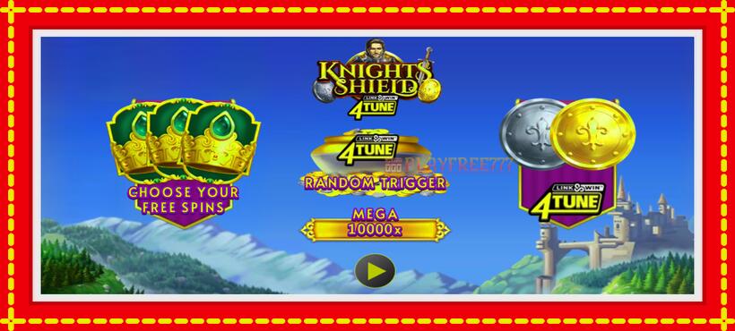 Slot machine Knights Shield Link & Win 4Tune with access to free game online, picture 1