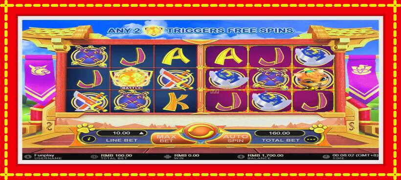 Slot machine Kung fu Furry with access to free game online, picture 4