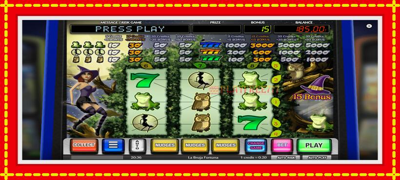 Slot machine La Bruja Fortuna with access to free game online, picture 4