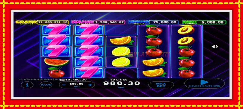 Slot machine Lectric Fruits with access to free game online, picture 2