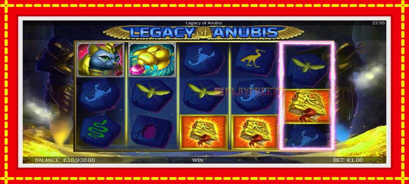 Slot machine Legacy of Anubis with access to free game online, picture 3