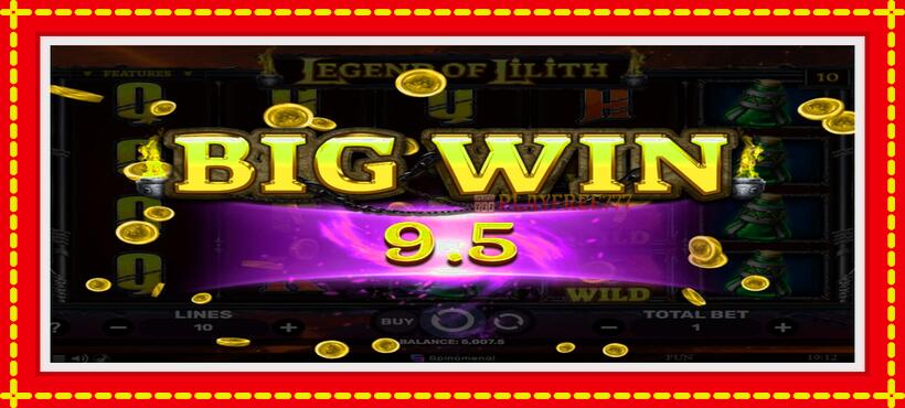 Slot machine Legend of Lilith with access to free game online, picture 3