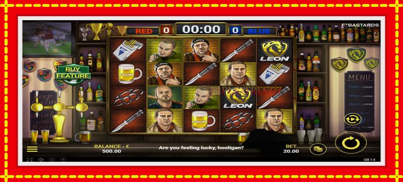 Slot machine Leon Hooligans with access to free game online, picture 2