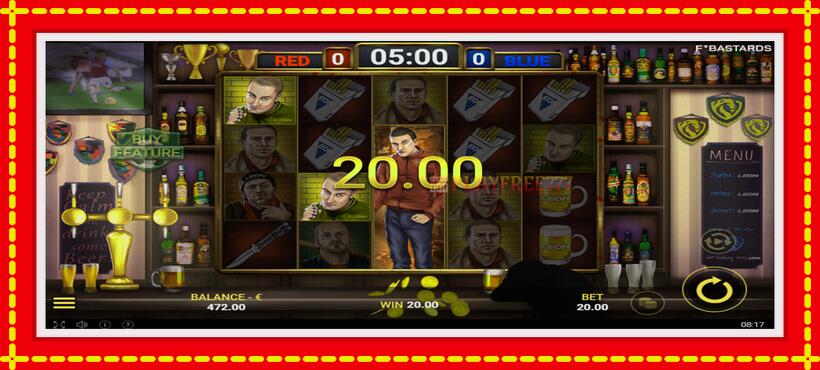 Slot machine Leon Hooligans with access to free game online, picture 3