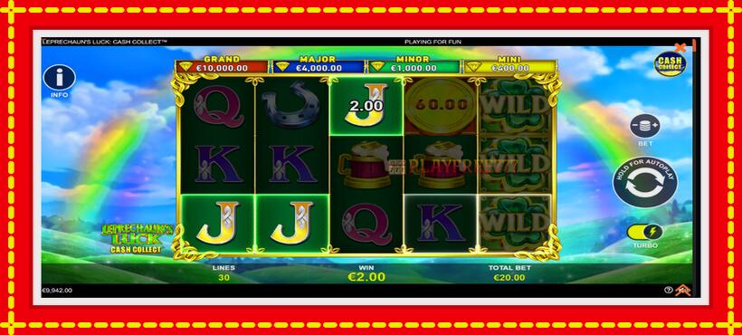 Slot machine Leprechauns Luck Cash Collect Megaways PowerPlay Jackpot with access to free game online, picture 3