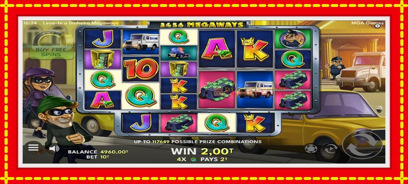 Slot machine Leva-te o Dinheiro Megaways with access to free game online, picture 3