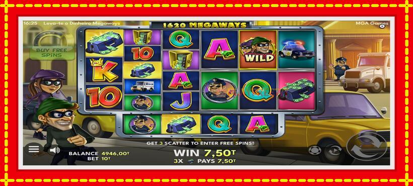 Slot machine Leva-te o Dinheiro Megaways with access to free game online, picture 4