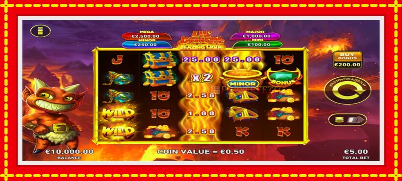 Slot machine Lil Demon Blazing Lava with access to free game online, picture 4