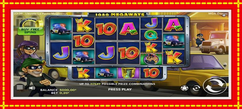 Slot machine Llevate la Pasta Megaways with access to free game online, picture 2